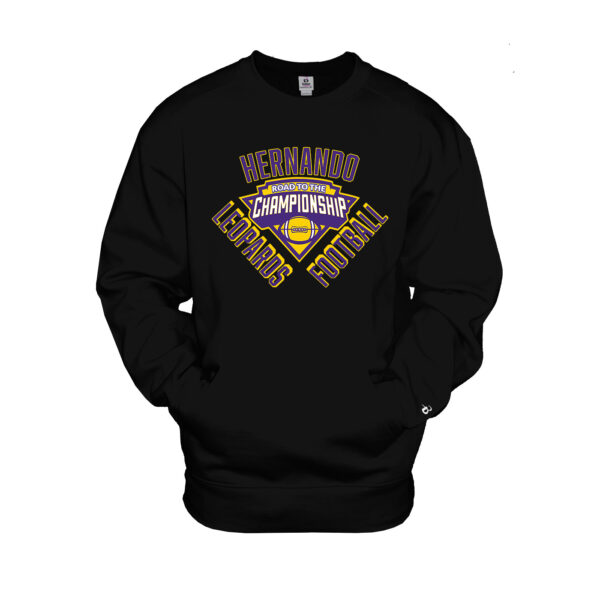 Men's Pocketed Crew Neck Sweatshirt