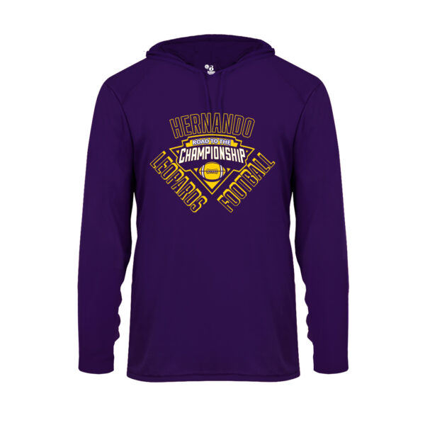 Men's B-Core Long Sleeve Performance Hooded Tee