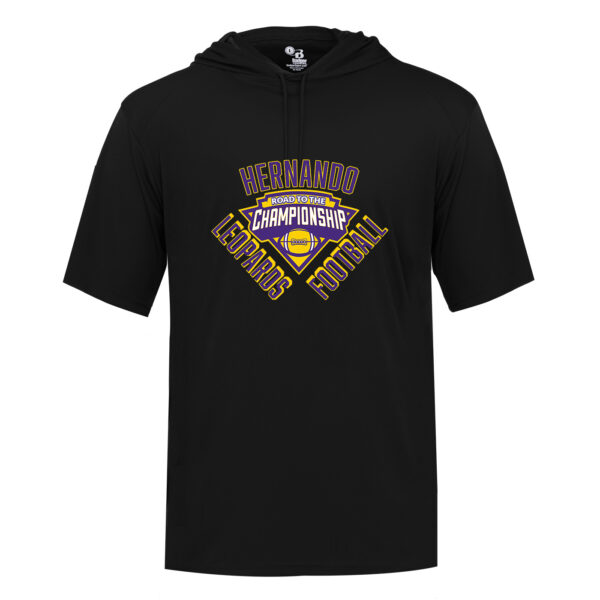 Men's B-Core Short Sleeve Hooded Performance Tee