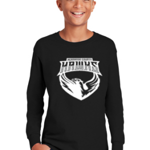 Youth Gildan Heavy Cotton Long Sleeve Tee