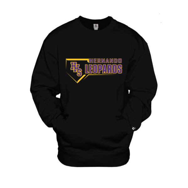 Men's Pocketed Crew Neck Sweatshirt