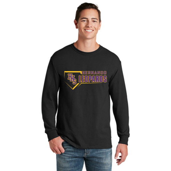 Men's Jerzees Dri-Power 50/50 Cotton/Poly Long Sleeve Tee