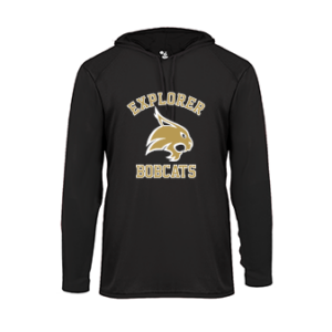 Men's B-Core Long Sleeve Performance Hooded Tee