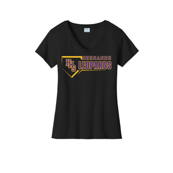Port & Company® Ladies Fan Favorite™ V-Neck Tee