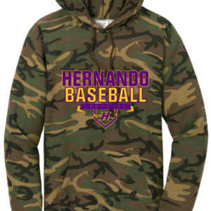 Men's Port & Company Core Fleece Camo Pullover Long Sleeve Hooded Sweatshirt