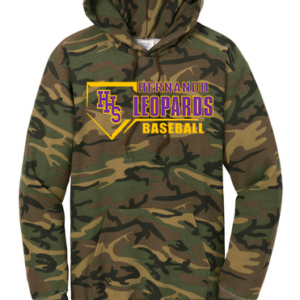 Men's Port & Company Core Fleece Camo Pullover Long Sleeve Hooded Sweatshirt